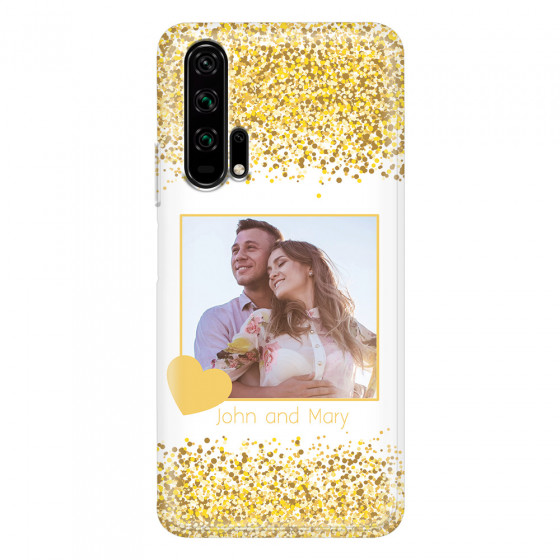 HONOR - Honor 20 Pro - Soft Clear Case - Gold Memories