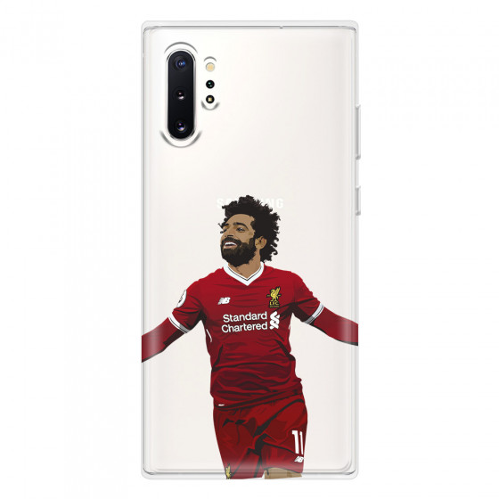 SAMSUNG - Galaxy Note 10 Plus - Soft Clear Case - For Liverpool Fans