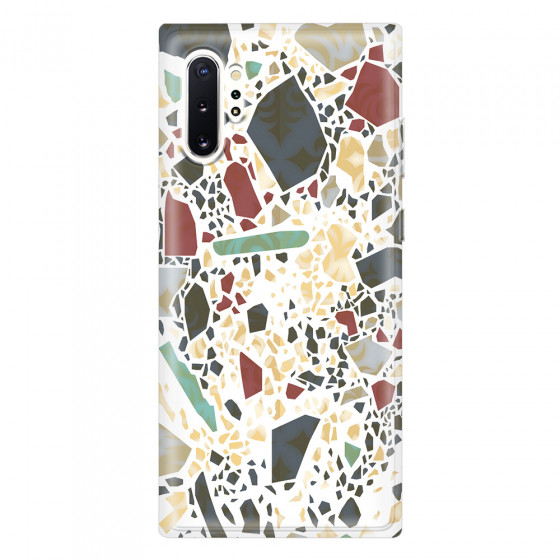 SAMSUNG - Galaxy Note 10 Plus - Soft Clear Case - Terrazzo Design IX