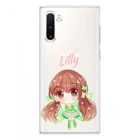SAMSUNG - Galaxy Note 10 - Soft Clear Case - Chibi Lilly