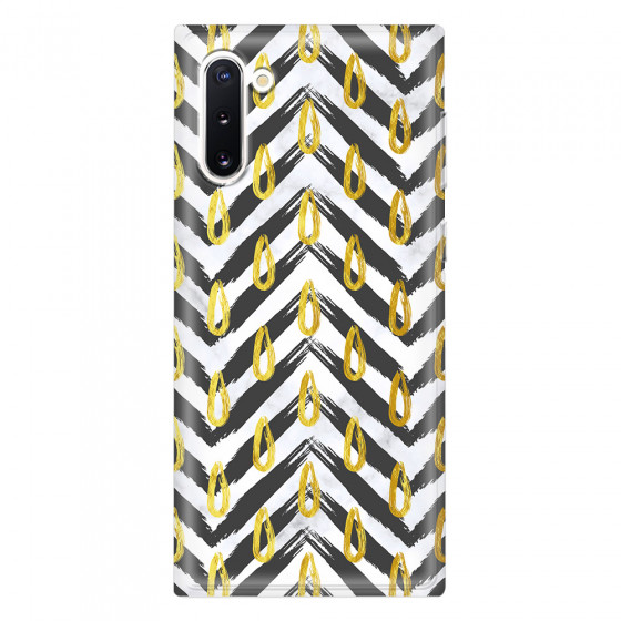 SAMSUNG - Galaxy Note 10 - Soft Clear Case - Exotic Waves