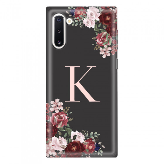 SAMSUNG - Galaxy Note 10 - Soft Clear Case - Rose Garden Monogram