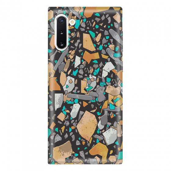 SAMSUNG - Galaxy Note 10 - Soft Clear Case - Terrazzo Design VII