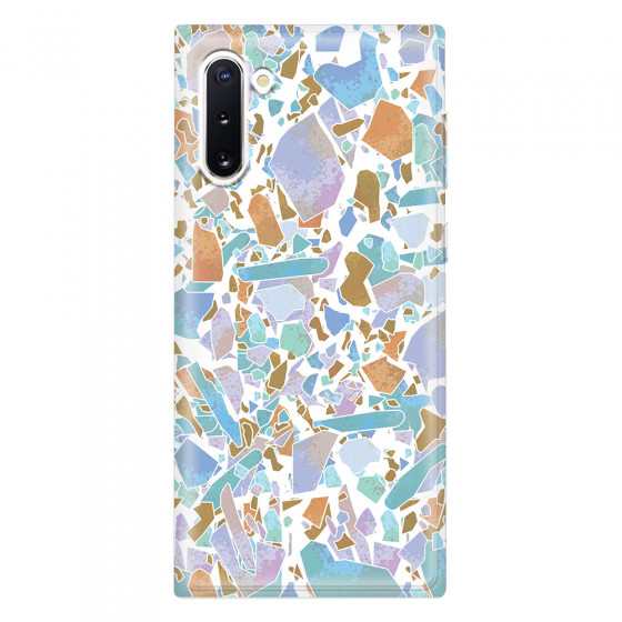 SAMSUNG - Galaxy Note 10 - Soft Clear Case - Terrazzo Design VIII