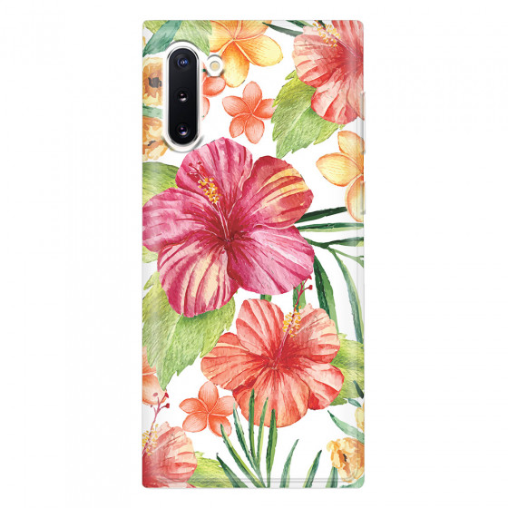 SAMSUNG - Galaxy Note 10 - Soft Clear Case - Tropical Vibes