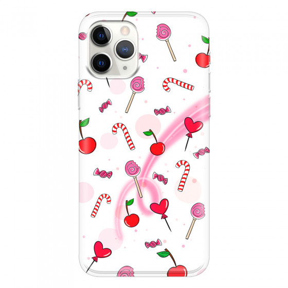 APPLE - iPhone 11 Pro - Soft Clear Case - Candy White