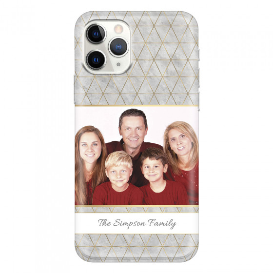 APPLE - iPhone 11 Pro - Soft Clear Case - Happy Family