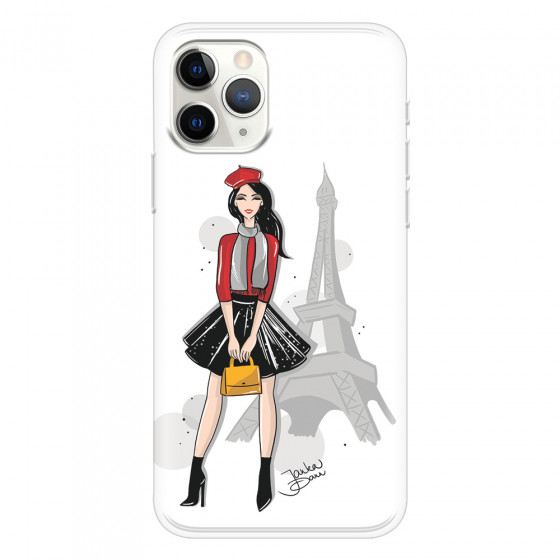 APPLE - iPhone 11 Pro - Soft Clear Case - Paris With Love