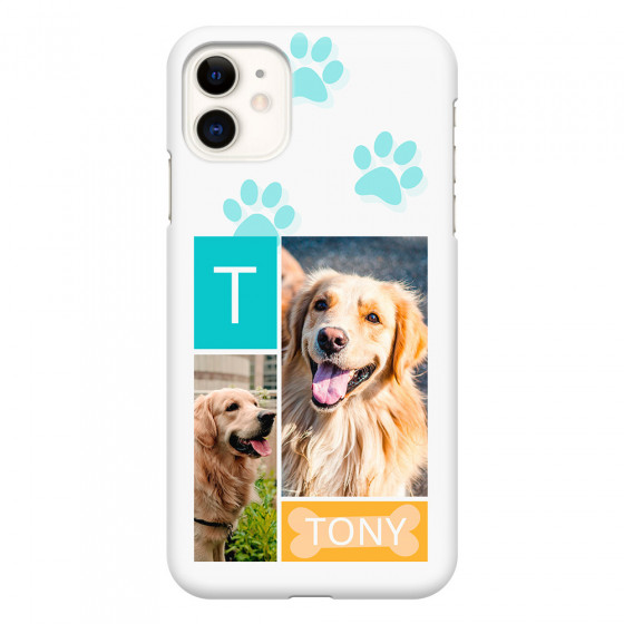 APPLE - iPhone 11 - 3D Snap Case - Dog Collage