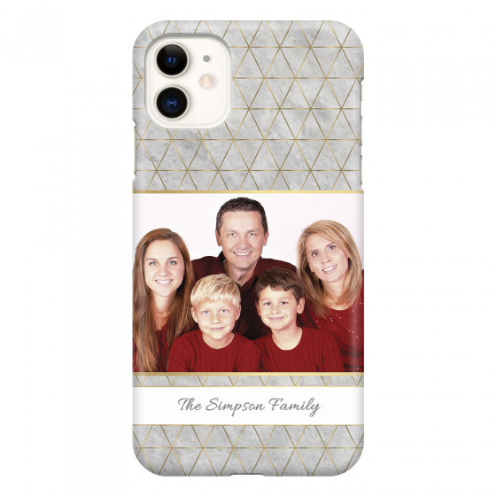 APPLE - iPhone 11 - 3D Snap Case - Happy Family