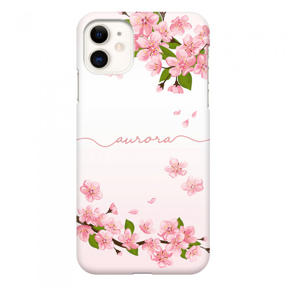 APPLE - iPhone 11 - 3D Snap Case - Sakura Handwritten