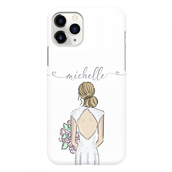 APPLE - iPhone 11 Pro - 3D Snap Case - Bride To Be Blonde II. Dark