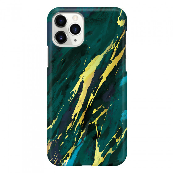 APPLE - iPhone 11 Pro - 3D Snap Case - Marble Emerald Green