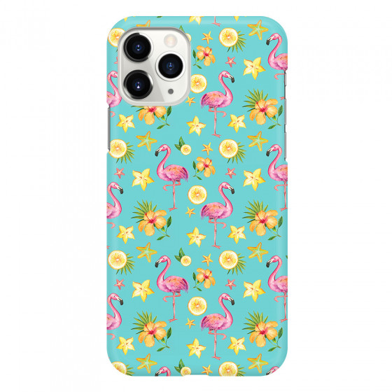 APPLE - iPhone 11 Pro - 3D Snap Case - Tropical Flamingo I