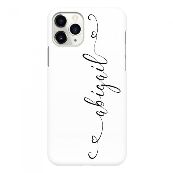 APPLE - iPhone 11 Pro Max - 3D Snap Case - Dark Hearts Handwritten