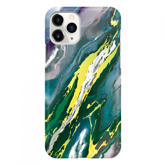 APPLE - iPhone 11 Pro Max - 3D Snap Case - Marble Rainforest Green