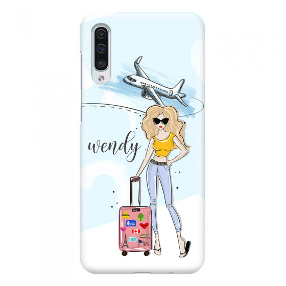 SAMSUNG - Galaxy A50 - 3D Snap Case - Travelers Duo Blonde