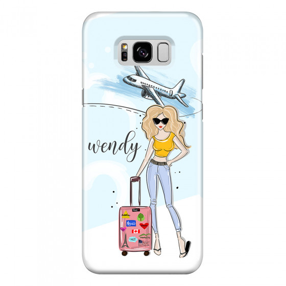 SAMSUNG - Galaxy S8 - 3D Snap Case - Travelers Duo Blonde