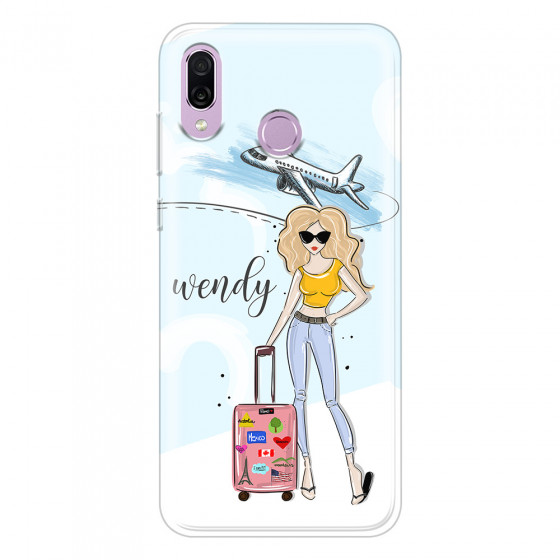 HONOR - Honor Play - Soft Clear Case - Travelers Duo Blonde