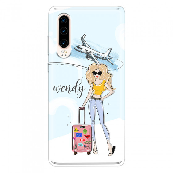 HUAWEI - P30 - Soft Clear Case - Travelers Duo Blonde