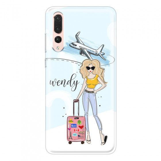 HUAWEI - P20 Pro - Soft Clear Case - Travelers Duo Blonde