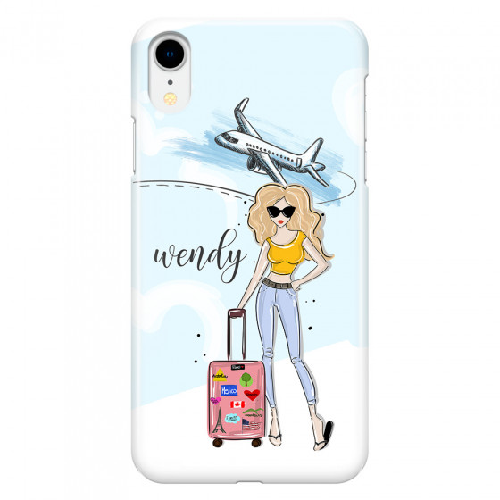 APPLE - iPhone XR - 3D Snap Case - Travelers Duo Blonde