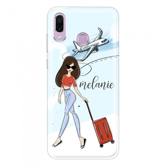 HONOR - Honor Play - Soft Clear Case - Travelers Duo Brunette