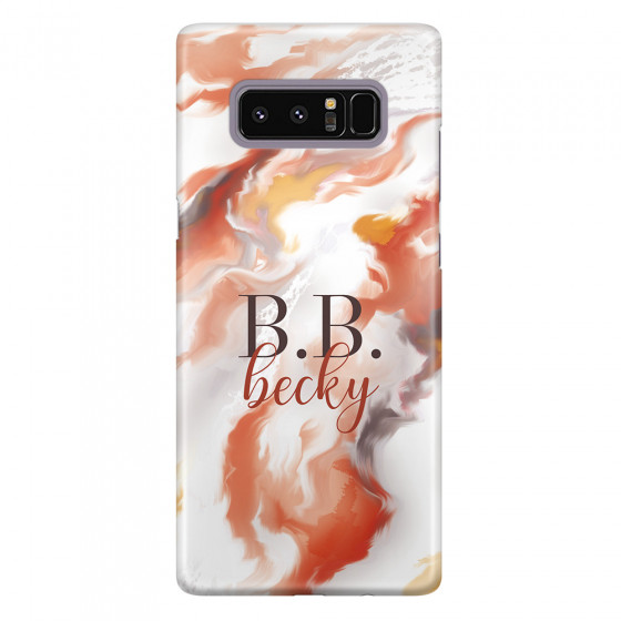 SAMSUNG - Galaxy Note 8 - 3D Snap Case - Streamflow Autumn Passion