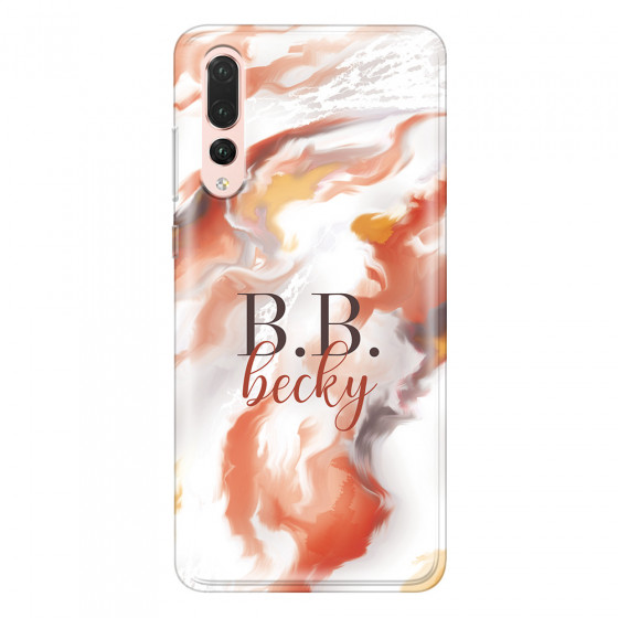 HUAWEI - P20 Pro - Soft Clear Case - Streamflow Autumn Passion