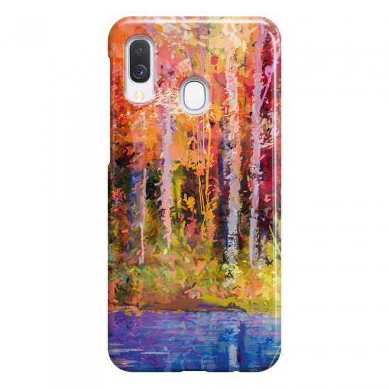 SAMSUNG - Galaxy A40 - 3D Snap Case - Autumn Silence