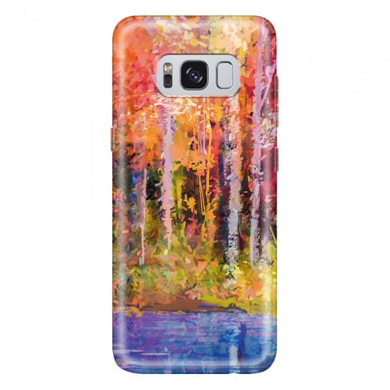 SAMSUNG - Galaxy S8 Plus - Soft Clear Case - Autumn Silence