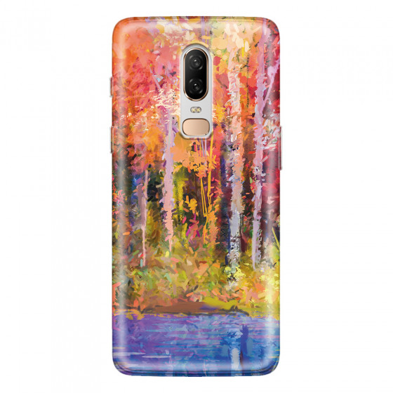 ONEPLUS - OnePlus 6 - Soft Clear Case - Autumn Silence