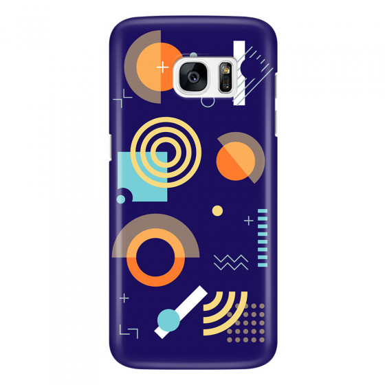 SAMSUNG - Galaxy S7 Edge - 3D Snap Case - Retro Style Series I.