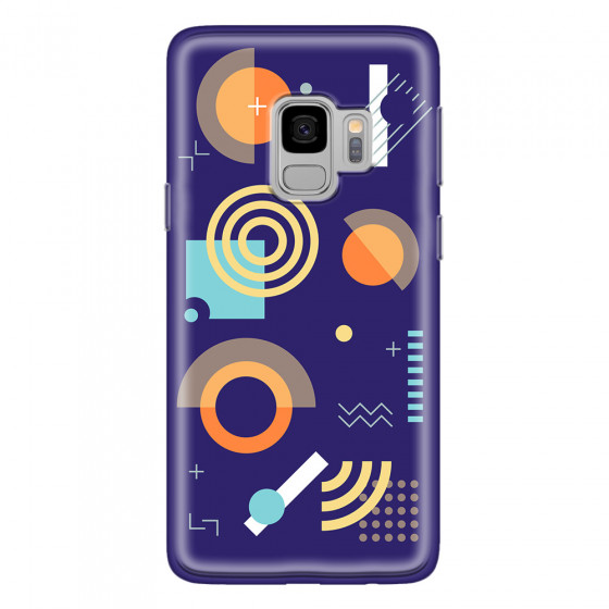 SAMSUNG - Galaxy S9 - Soft Clear Case - Retro Style Series I.