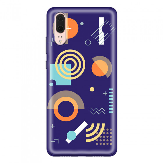 HUAWEI - P20 - Soft Clear Case - Retro Style Series I.