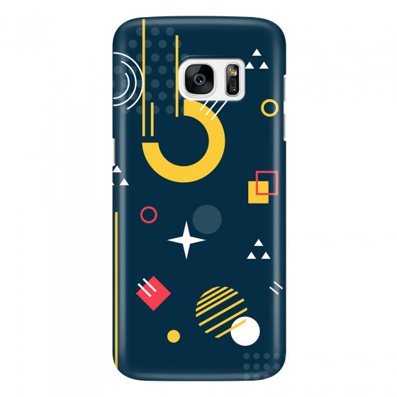 SAMSUNG - Galaxy S7 Edge - 3D Snap Case - Retro Style Series II.