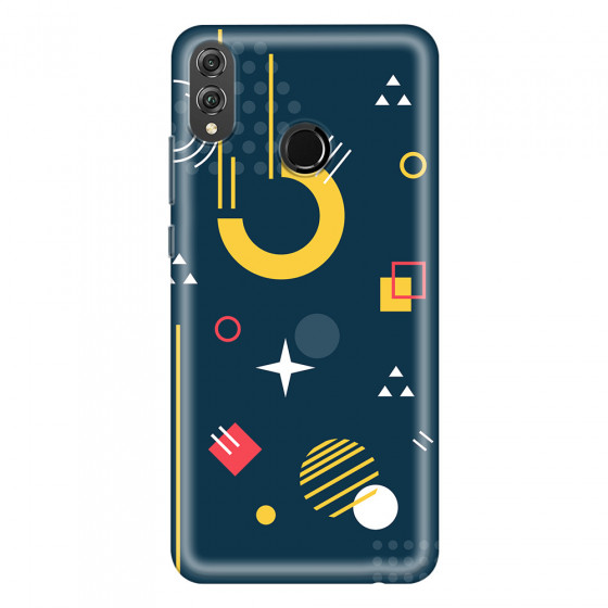 HONOR - Honor 8X - Soft Clear Case - Retro Style Series II.