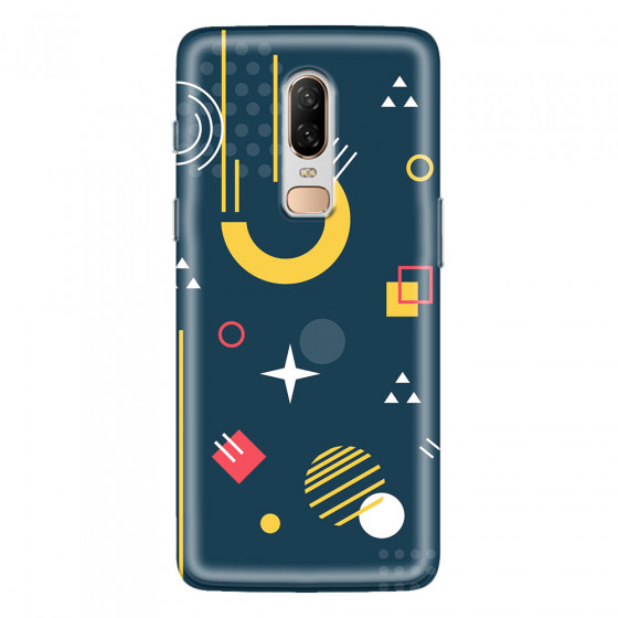 ONEPLUS - OnePlus 6 - Soft Clear Case - Retro Style Series II.