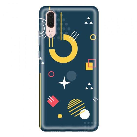 HUAWEI - P20 - Soft Clear Case - Retro Style Series II.