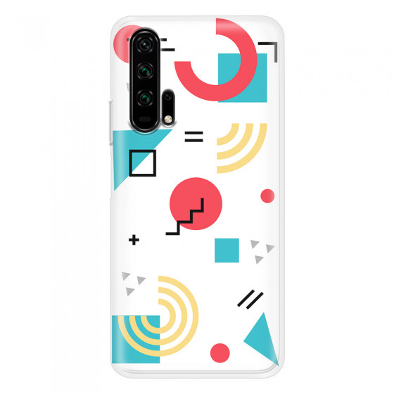 HONOR - Honor 20 Pro - Soft Clear Case - Retro Style Series III.