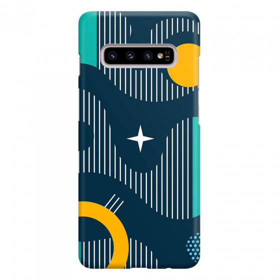SAMSUNG - Galaxy S10 Plus - 3D Snap Case - Retro Style Series IV.