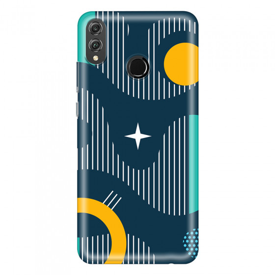 HONOR - Honor 8X - Soft Clear Case - Retro Style Series IV.