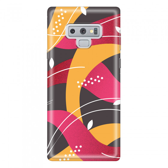 SAMSUNG - Galaxy Note 9 - Soft Clear Case - Retro Style Series V.