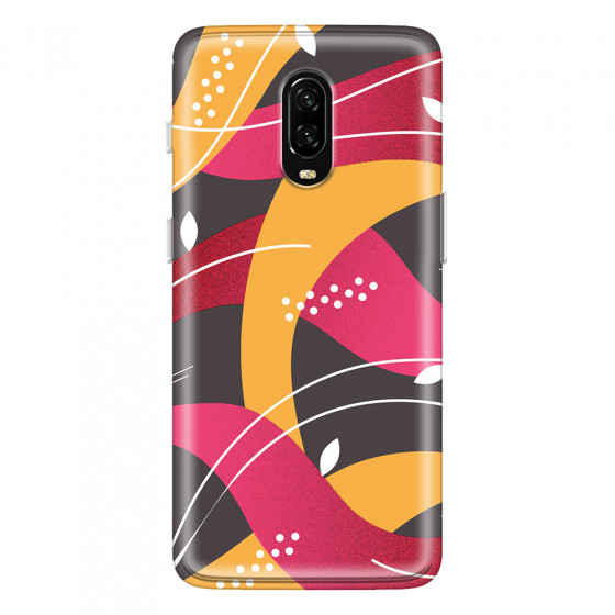 ONEPLUS - OnePlus 6T - Soft Clear Case - Retro Style Series V.