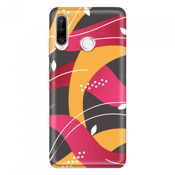 HUAWEI - P30 Lite - Soft Clear Case - Retro Style Series V.