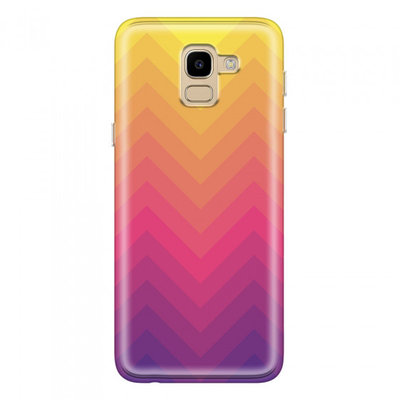 SAMSUNG - Galaxy J6 2018 - Soft Clear Case - Retro Style Series VII.