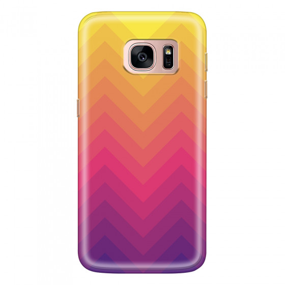 SAMSUNG - Galaxy S7 - Soft Clear Case - Retro Style Series VII.