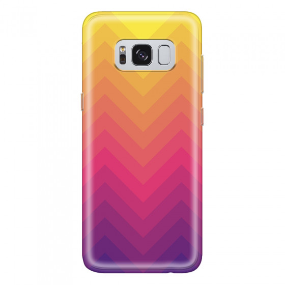 SAMSUNG - Galaxy S8 Plus - Soft Clear Case - Retro Style Series VII.