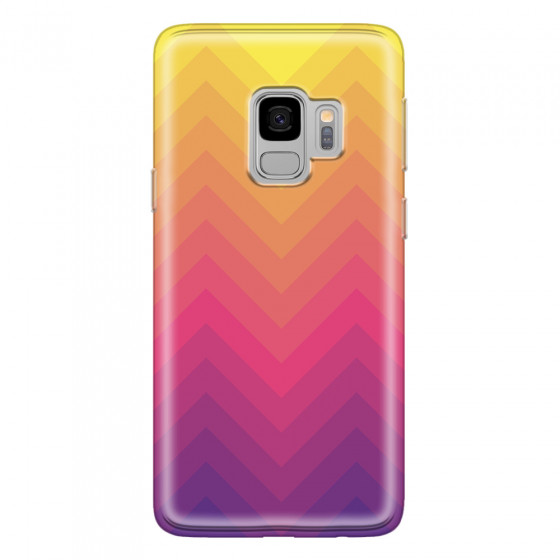 SAMSUNG - Galaxy S9 - Soft Clear Case - Retro Style Series VII.