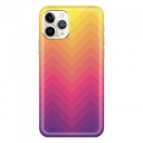 APPLE - iPhone 11 Pro - Soft Clear Case - Retro Style Series VII.